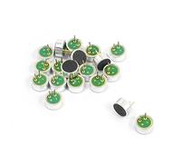 sourcing map 19Pcs -52dB Stereo Microphone condensateur électret 6027 Full-Directional