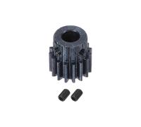 sourcing map 1Mod 16T Pignon Engrenage 7mm Alésage Acier trempé Moteur Crémaillère Éperon Engrenage avec Étape pour RC Voiture Camion Entraînement Engrenage Buggy