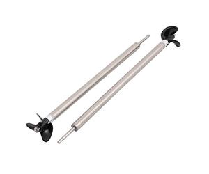 sourcing map 1pair Mod bateauing 3mm Dia. 200mm Long Arbre entraînement 3-Aubes Prop