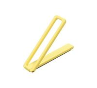 sourcing map- 1pcs Cellulaires Béquille, Coller Pliable pour Tablettes, 56x14x3,3mm Jaune
