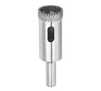 sourcing map 1pcs Diamant Forets 15mm Dentelé Creux Noyau Trou Scie pour Verre Céramique Porcelaine Carreau Marbre Pierre