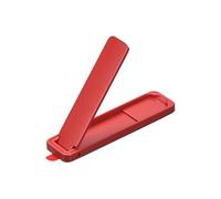 sourcing map- 1pcs Téléphone Supports, Coller Portable pour Tablettes, 52,5x14x3,5mm Rouge