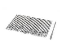 sourcing map 2.3 mm de diamètre en alliage Tige de forets de meulage Diamant 30 pcs