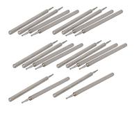 sourcing map 2,35mm Tige Dia 0,8mm à Bille forme tête Losange fixé morceau 20pcs