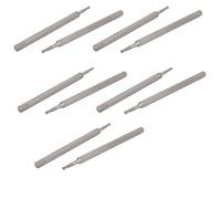 sourcing map 2,35mm Tige Dia 1mm Tête Losange meulage forme bille fixé morceau 10pcs