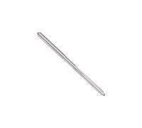 sourcing map 2,3mm Fraise Alésoir HSS Cobalt M35 Tour Machine Alésoir D4 4 Droit Cannelures Rond Tige Fraisage Outil Coupe pour Inoxidable Acier Alliage Cuivre Métal