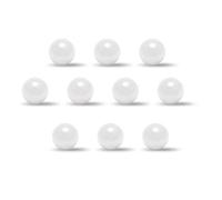 sourcing map 2.5mm Céramique Roulement Billes ZRO2 Zirconium Oxyde Bille G10 Précision 10Pcs