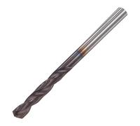 sourcing map 2,5mm DIN K45 Carbure de tungstène Revêtement AlTiSin Foret pour acier inoxydable