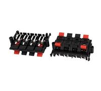 sourcing map 2, 64 x 40 x 20 mm 8 Positions Pression dans Les terminaux de Charge Prise Jack de Haut-Parleur