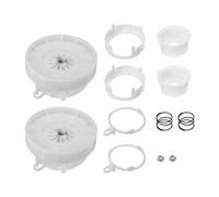 sourcing map 2 Ensemble Rondelle Poulie Kit d'Embrayage W10721967 | Rondelle Entraînement Courroie Replacement Kit pour Rondelle