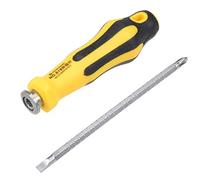 sourcing map 2 in 1 Adjustable-Long Tournevis #2(PH2) Crucif. 6.3mm Fendu Driver