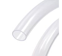 sourcing map 2 Mètre Tuyau Flexible PVC Transparent Vinyle Tube PVC 32x38mm
