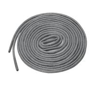 sourcing map 2 paires de lacets cirés ronds de couleur Oxford Gris foncé 110cm / 43.3"