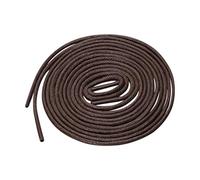 sourcing map 2 paires de lacets cirés ronds de couleur Oxford Marron foncé 60cm / 23.62"