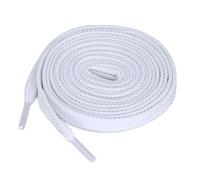 sourcing map 2 paires de lacets creux lacets plats épais pour unisexe Blanc 140cm / 55.11"
