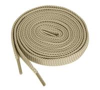 sourcing map 2 paires de lacets creux lacets plats épais pour unisexe Kaki 100cm / 39.37"