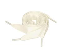 sourcing map 2 Paires Lacets Chaussures Satin Ruban Plat Chaussures Toile Femmes Beige 100 cm/39.5"