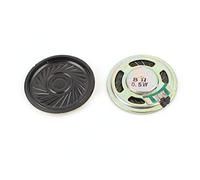 sourcing map 2 pcs 0,5 W 8 ohms 36mm Ronde à l'intérieur Aimant Haut-Parleur Haut-Parleur électronique
