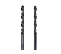 sourcing map 2 Pcs 6542 Haute Vitesse Acier Droit Tige Foret Forets 5.1mm