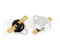 sourcing map 2 pcs 95 Celsius Degrés KSD301 Thermostat en plastique interrupteur température NC 250V 10A