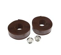 sourcing map 2 pcs Marron Antidérapant en Mousse Ruban Guidon Bar Grip pour vélo Route