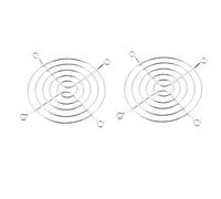 sourcing map 2 Pcs Ventilateur De Refroidissements Protège-Doigts Grilles Fil Métallique 65mm pour PC CPU