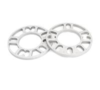 sourcing map 2 Pièces Aluminum Alliage 8mm épaisseur Entretoise Roue Joint pour Voiture Auto