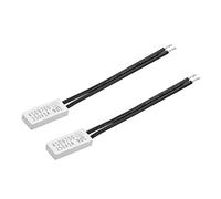 sourcing map 2 pièces Commutateur de température normalement fermé, contrôleur de thermostat thermique 90℃ N.C 5A