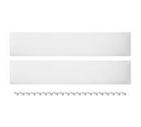 sourcing map 2 Plaques de Protection de Porte, 6 X 30 Pouces, en Aluminium, pour Porte D'Entrée Extérieure Ou Porte Arrière, Évite Les Coups de Pied, Couleur Argent