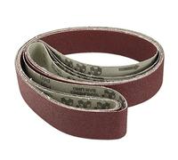 sourcing map 2 pouces x 72 pouces 60 Grain rodés à plat joint oxyde aluminium bande abrasive 4 pcs