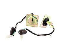 sourcing map 2 x Noir ton laiton réservoir Moto 54cm longueur capteur levier pour GZ125