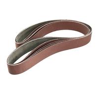 sourcing map 2"x72" 800 Ceinture de ponçage Joint aluminium à l'oxyde 6pcs