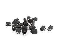 sourcing map 20 pcs 4 Broches sur Prise Jack Audio 2.5 mm pour Casque PCB
