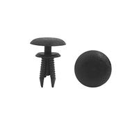 sourcing map 20 Pcs Clips Fixation Rivets Plastique Noir Pour Aile Auto | 8mm X 20mm X 23mm, Pour Bus, Train, Avion, Camion, Caravane, Caisse, Pare-Chocs, Garnitures