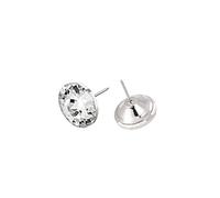 sourcing map 20 Pcs Clou Tapissier Cristal 20mm pour Meuble Sofa Dosserets | Clou Ameublement, Diamètre Tête 21mm, Longueur Jarret