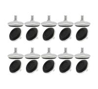 sourcing map 20 Pcs Pieds de Nivellement Meuble Réglable M6 x 10 x 30mm Pied de Meuble, Protection de Sol pour Pieds de Table et Meubles de Machine
