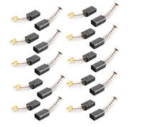 sourcing map 20 Pieces Électrique Outil Rechange Pièce 14mm x 8mm x 5mm Charbon Moteur Carbone Brosse