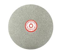 sourcing map 200 mm 20,3 cm Grain 120 Disques plats de genoux Revêtement diamant Roue de polissage disque de ponçage