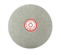 sourcing map 200mm grain 150 8" revêtement Diamant Plat tour roue Disque Disque ponçage meulage