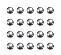 sourcing map 200Pcs 12mm Carbone Acier Roulement Billes Précision Poli