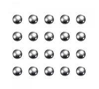 sourcing map 200Pcs 9.5mm Carbone Acier Roulement Billes Précision Poli