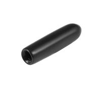 sourcing map 200pcs Caoutchouc Embouts 2mm ID Vinyle Rond Terminal Capuchon Housse Vis Filetage Protections Noir