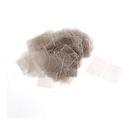 sourcing map 200pcs Plaques de mica Feuille de Mica Isolant 18mm x 22mm x 0.09mm, Remplacement