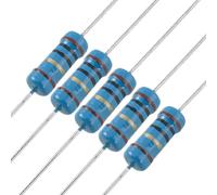 sourcing map 200pcs Résistances 10 Ohm 1W 10R 1% à film métallique