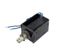 sourcing map 20mm Course Cadre Ouvert Type Traction électro-aimant solénoïde DC 12V