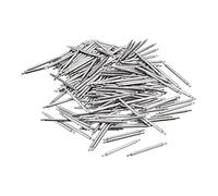 sourcing map 20mm Montre Bande Broche 1.5mm Diamètre Inox Acier Simple Bride Extrémité Ressort Barre Broches 200pcs
