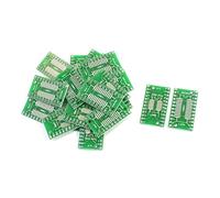 sourcing map 20Pcs 0.65mm 1.27mm SSOP24 TSSOP24 vers 2.54mm DIP24 PCB Prise Adaptateur