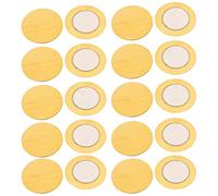 sourcing map 20pcs 27mm de diamètre des disques piézo céramique piézoélectrique Joint cuivre Pelicule Buzzer