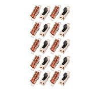 sourcing map 20pcs 3 8P Montage Panneau DPDT Micro commutateur Commutateur verrouillage