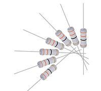 sourcing map 20Pcs 3W 3Watt Fil axial résistance film oxyde métal 33 Ohms tolérance ±5%